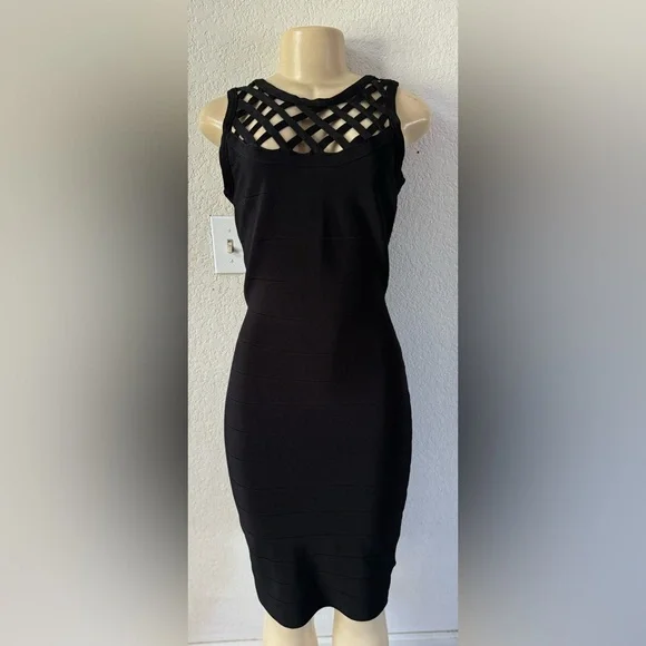 VENUS | Dresses | Venus Black Bodycon Sexy Party Dress Night Out Long Casual  Formal | Poshmark